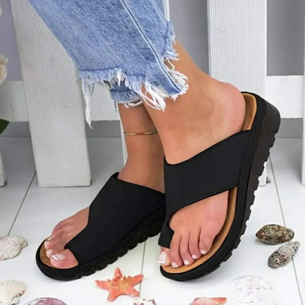 Womens Platform Sandals Summer Gibobby Women's 2019 Comfy Shoes Casual Beach Travel Shoes Fashion Sandal Slipper Flip Flop