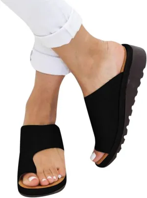Womens Platform Sandals Summer Gibobby Women's 2019 Comfy Shoes Casual Beach Travel Shoes Fashion Sandal Slipper Flip Flop
