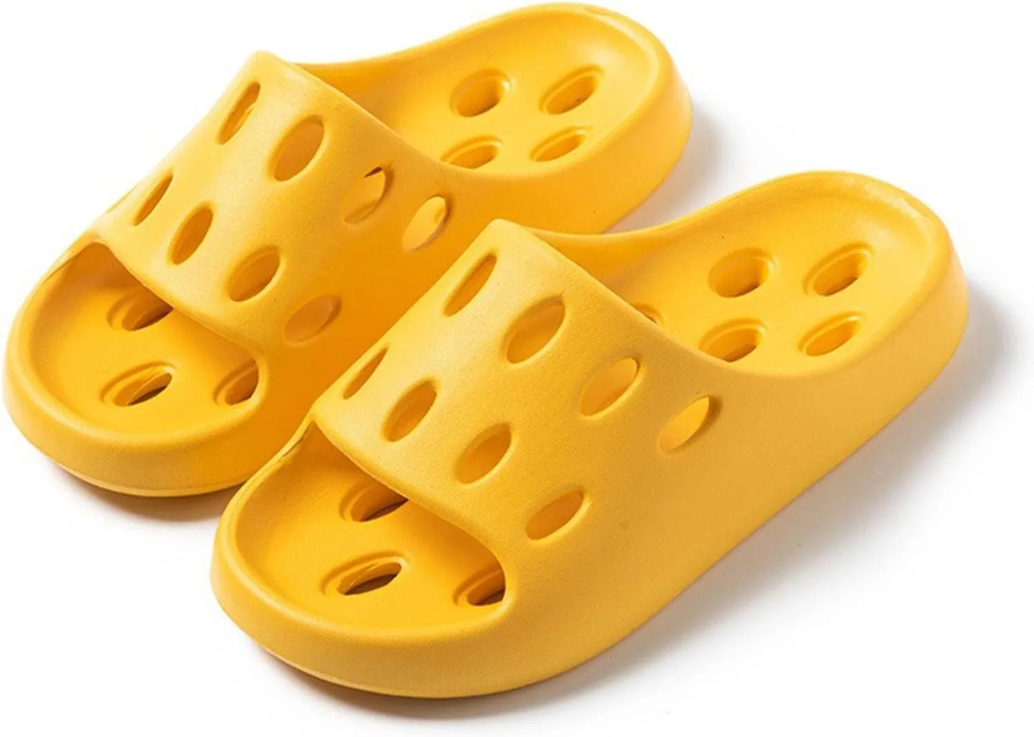 Women's Slides Shower Slippers Bathroom Sandals Breathable Casual Slides Sandals Women's Flat Slippers